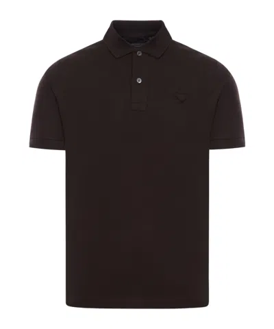 PRADA PIQUÉ POLO SHIRT
