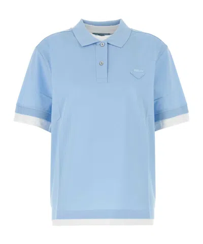 PRADA SHORT-SLEEVED POLO SHIRT