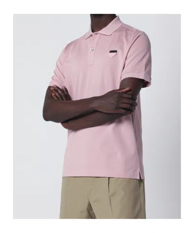 Prada Short-sleeved Polo Shirt In Multi