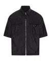 PRADA SHORT-SLEEVE LIGHT RE-NYLON SHIRT