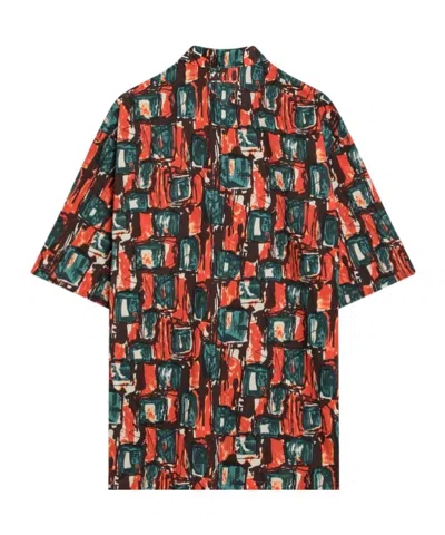 PRADA SHORT-SLEEVED COTTON SHIRT