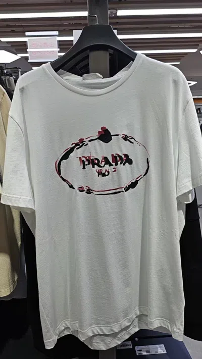 Prada Short-sleeved T-shirt In White