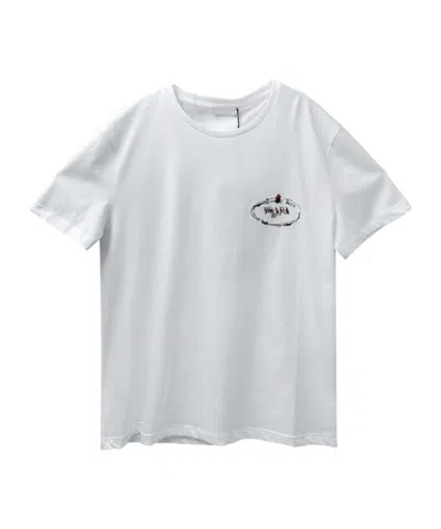 Prada Short-sleeved T-shirt In Black