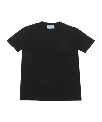 Prada Short-sleeved T-shirt In Black