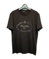 Prada Short-sleeved T-shirt In Brown