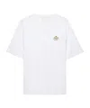 Prada Short Sleeve Crew Neck T-shirt In White