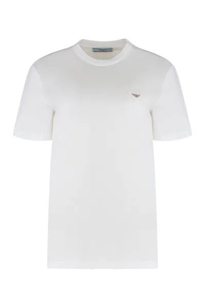 Prada Short-sleeved T-shirt In White