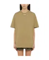 Prada T-shirt In Jersey Salvia  Donna In Nude