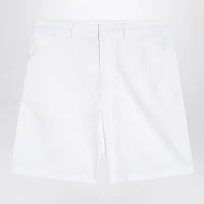 Prada Short White In Cotton