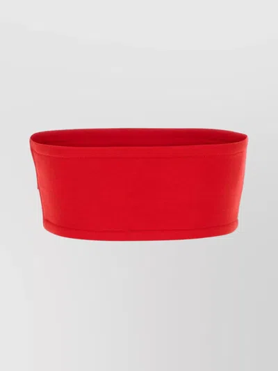Prada Short Wool Top Contrasting Trim