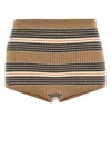 Prada Shorts In Misto Cotone Stretch Ricamato  Donna