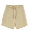 Prada Beige Cotton Blend Shorts