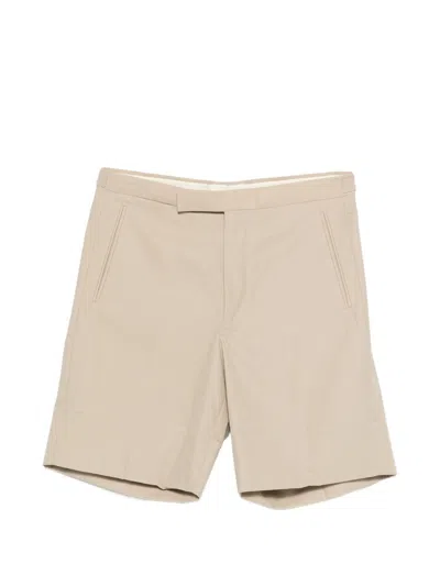 Prada Shorts With Pocket And Zip Closure In White