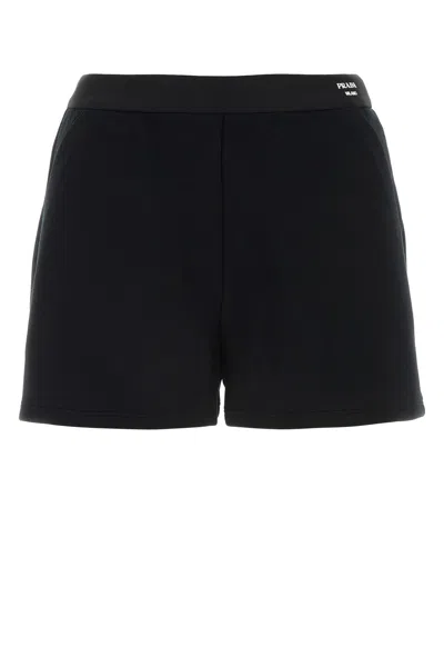 Prada Shorts-xs Nd  Female In Black
