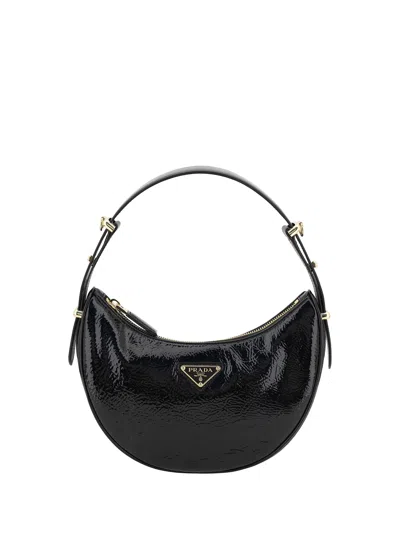Prada Shoulder Bag In Black