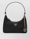 Prada Shoulder Bag Adjustable Strap Detachable Keychain