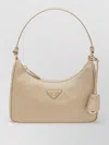 Prada Shoulder Bag Adjustable Strap Gold Hardware