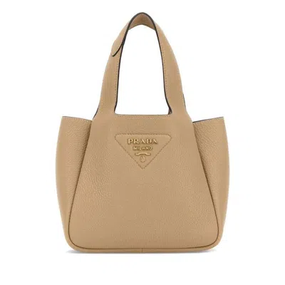 Prada Shoulder Bag  Beige