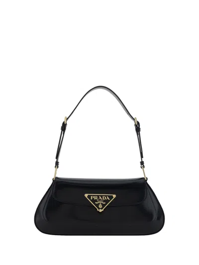 Prada Shoulder Bag In Black