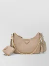 Prada Shoulder Bag Chain Strap Detachable Design