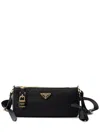 Prada Shoulder Bag In Re-nylon And Leather