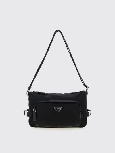 Prada Shoulder Bag Men Black