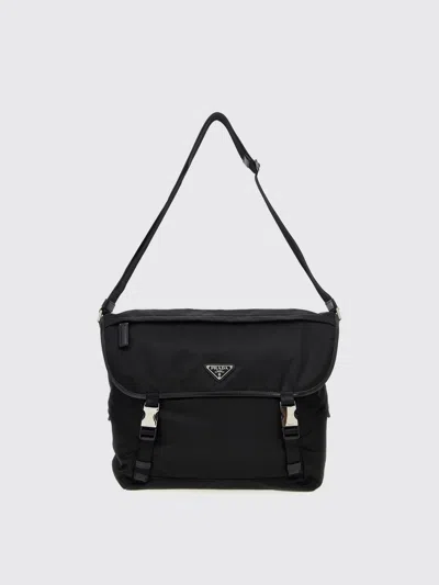 Prada Shoulder Bag Men Black
