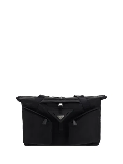 Prada Shoulder Bag In Black