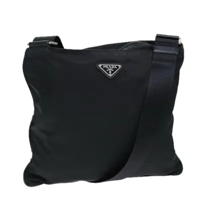 Prada Shoulder Bag Nylon Black