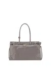 Prada Shoulder Bags With Adjustable Strap And Double Handles In Gray