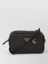 Prada Shoulder Bag Textured Finish Adjustable Strap