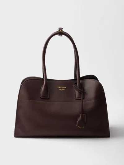 Prada Shoulder Bag Woman Plum