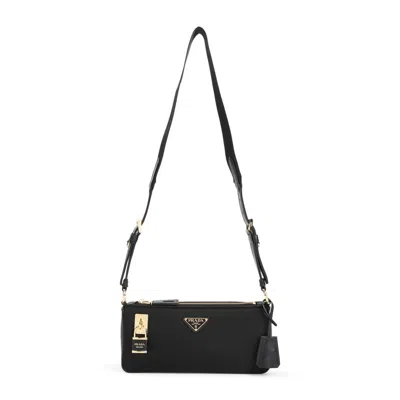 Prada Re-nylon Shoulder Bag In Nero