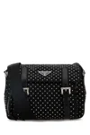 Prada Borsa A Tracolla In Re-nylon Nero Donna