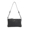 Prada Soft Gain Flat Shoulder Bag Women