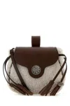 Prada Handbags. In Beige O Tan