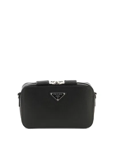 Prada Shoulder Bags In Black