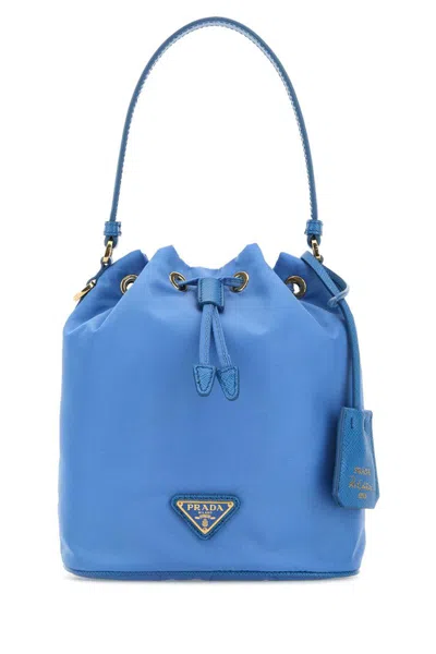 Prada Shoulder Bags In Blue