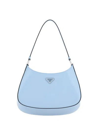 Prada Shoulder Bags In Blue