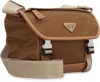 Prada Men's Re-nylon Messenger Bag In Brown