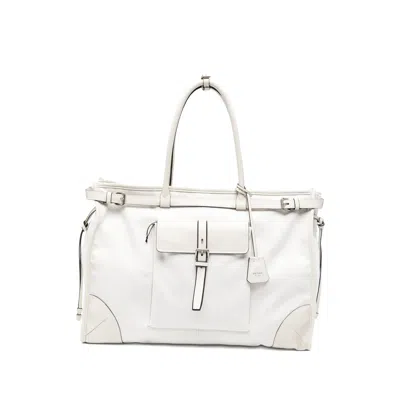 Prada Shoulder Bags In White