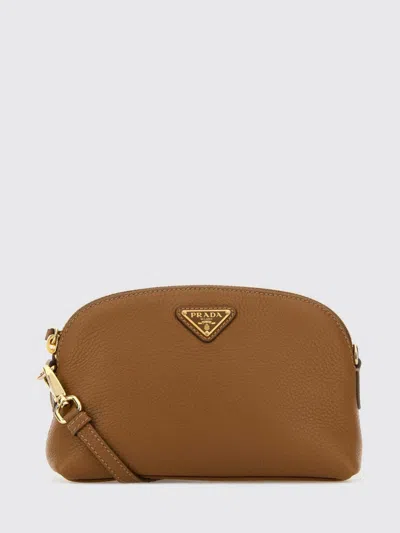 Prada Shoulder Strap Woman  In Brown