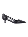 Prada Kitten Heel Pointed Toe Pump In Multi
