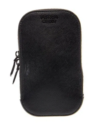 Pre-owned Prada Signature Backpack Mini In Black