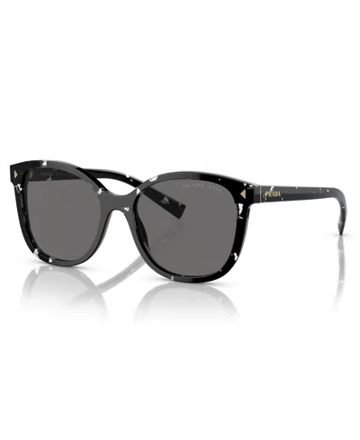 PRADA SIGNATURE SQUARE WOMEN'S SUNGLASSES, PR 22ZS