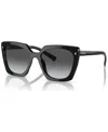 Prada Logo Square Acetate Sunglasses In Black