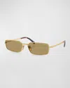Prada Metal Pr A60s Sunglasses In Olive
