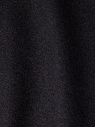 Prada Silk And Cashmere Scarf In Black