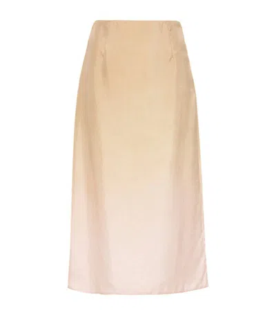 Prada Gonna In Seta Multicolor Donna