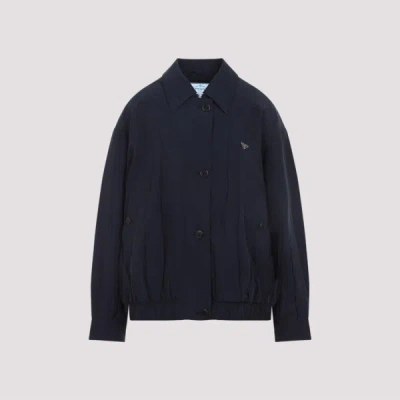 PRADA PRADA SILK JACKET 40